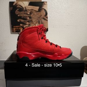 JORDAN 9 RETRO - CHILE RED